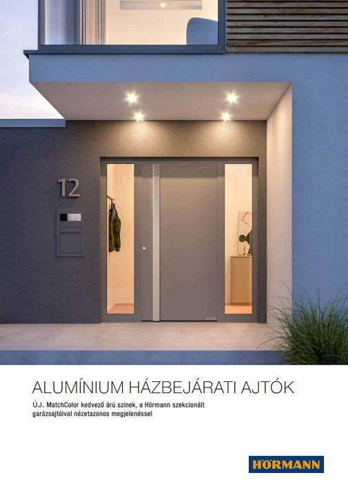 Hörmann alumínium házbejárati ajtók - ThermoSafe / ThermoSafe Hybrid / ThermoPlan Hybrid / ThermoCarbon / TopComfort