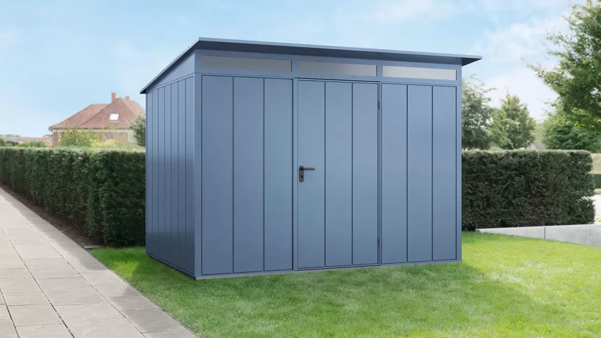 Hörmann EcoStar kerti tárolók, eszköztárolók félnyeregtetővel - ELEGANT