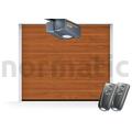 2500 x 2125 mm Hörmann RenoMatic szekcionált garázskapu | Decocolor felület | M-bordás mintázat | Golden Oak szín | ProLift meghajtás 2500 x 2125 mm Hörmann RenoMatic szekcionált garázskapu | Decocolor felület | M-bordás mintázat | Golden Oak szín | ProLift meghajtás