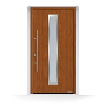 Hörmann Thermo65 700A bejárati ajtó | Golden Oak