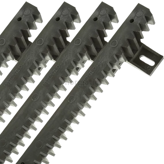 Hörmann V6 műanyag fogasléc tolókapu-meghajtásokhoz, 1000 mm