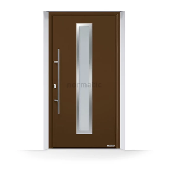 Hörmann Thermo65 700A bejárati ajtó | RAL8028