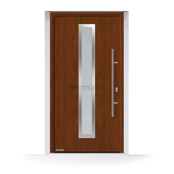 Hörmann Thermo65 700A bejárati ajtó | Dark Oak