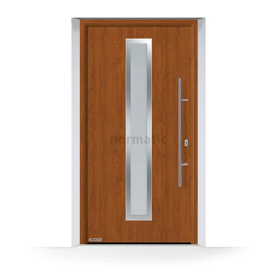 Hörmann Thermo65 700A bejárati ajtó | Golden Oak